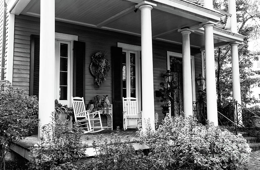 Front Porch in the Garden District New Orleans Photograph by John Rizzuto