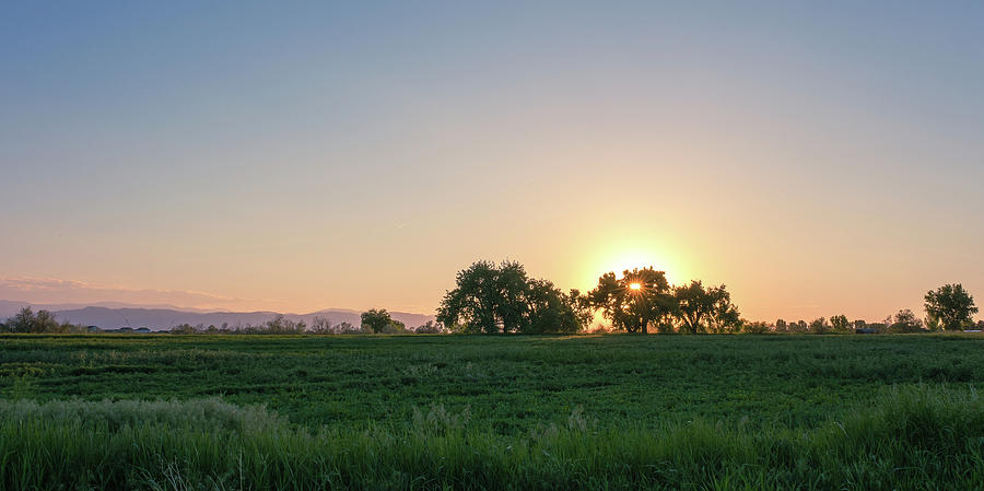 Front Range Summer Sunset Photograph by Monte Stevens