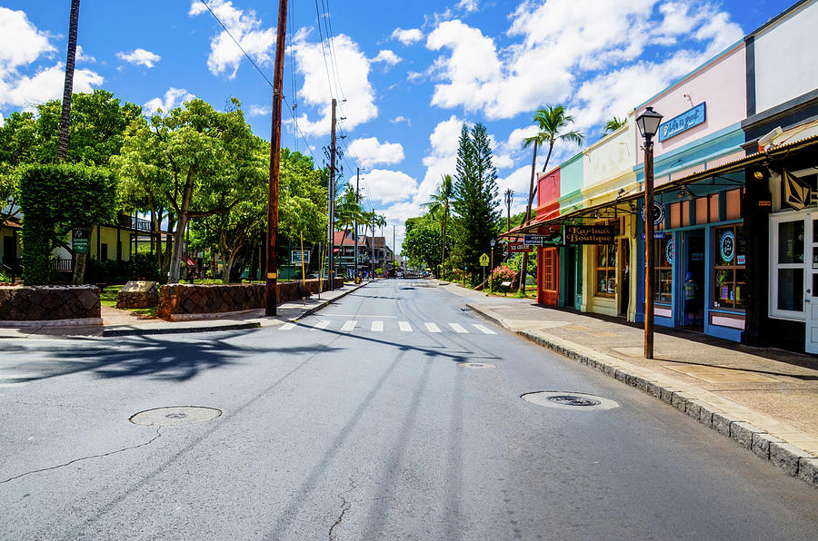 Front Street Lahaina Photograph by Kelly Wade