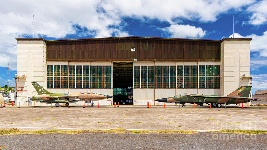 Frontal View of Hangar 79 on Ford Island Hawaii Photograph by Phillip ...