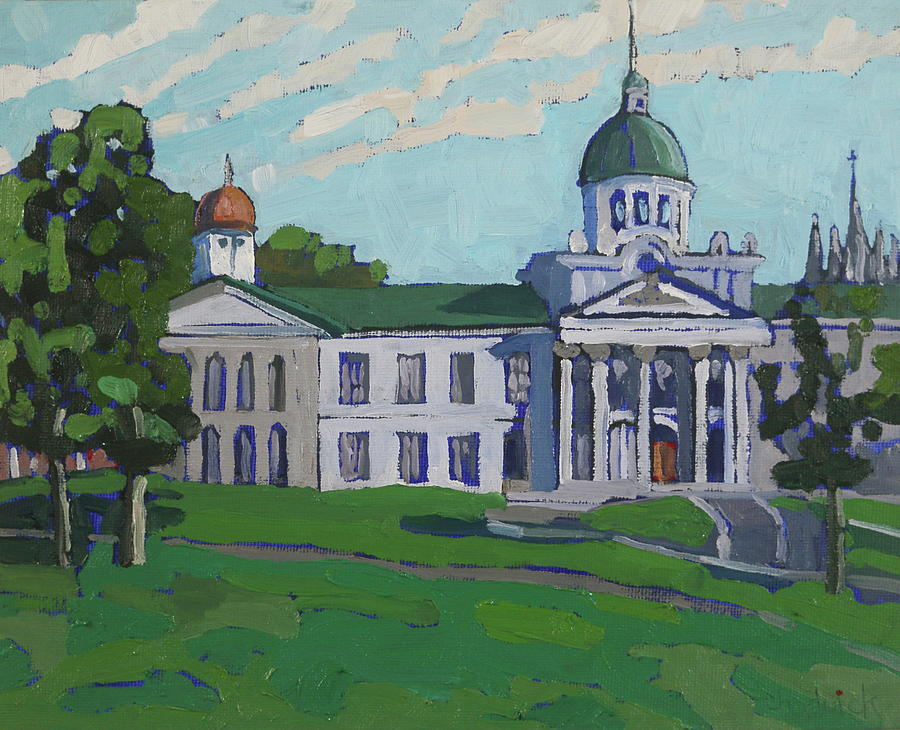 Frontenac County Court House Painting by Phil Chadwick