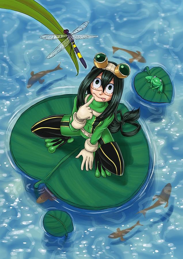 Froppy Poster Digital Art by Jeffery Hampton