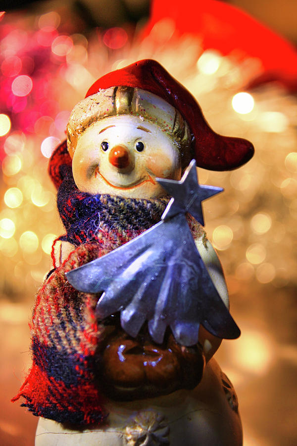 Frosty the snowman Photograph by Maria Dimitrova Frosty the snowman Photograph by Maria Dimitrova