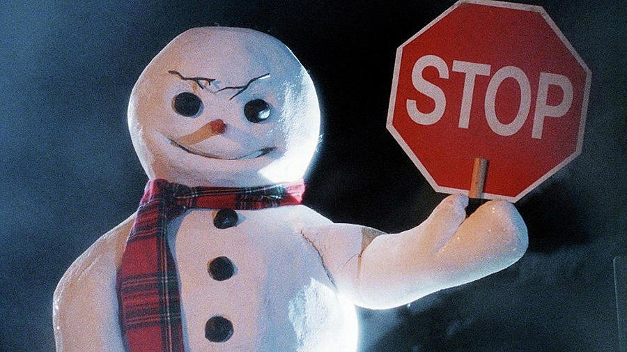 Frosty the Snowman v1 Photograph by Robert Banach