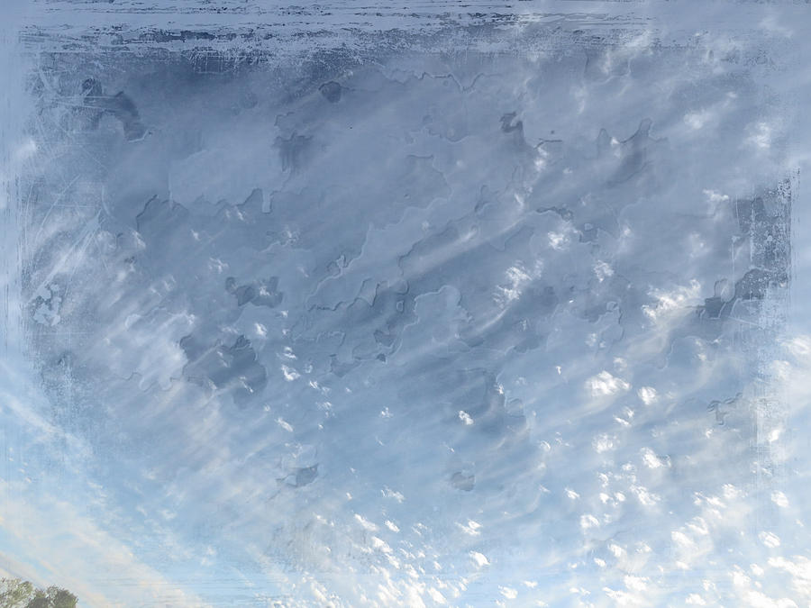Frosty Window Clouds Photograph by Russel Considine