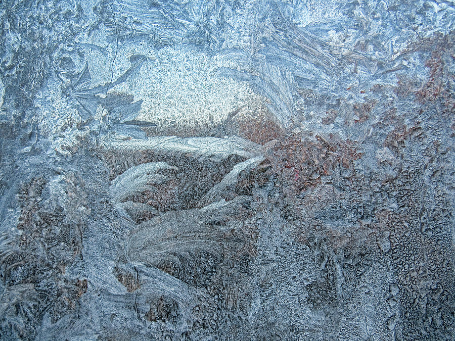 Abstract Photograph - Frosty World by Patsy Michaud