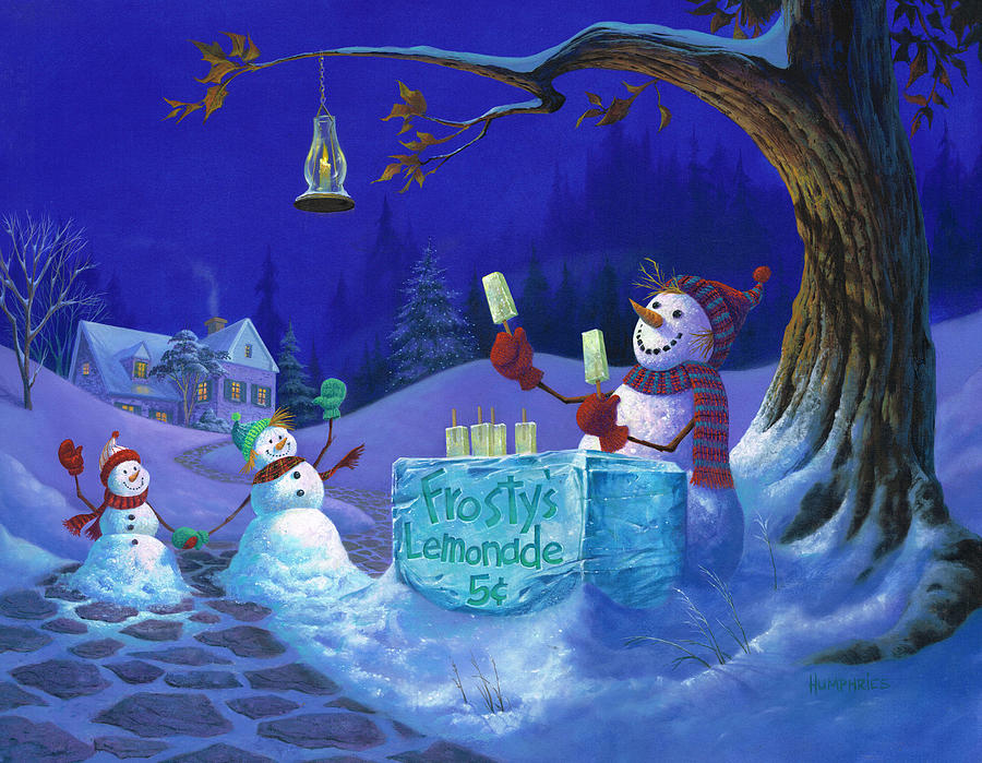 Frostys Lemonade Painting by Michael Humphries