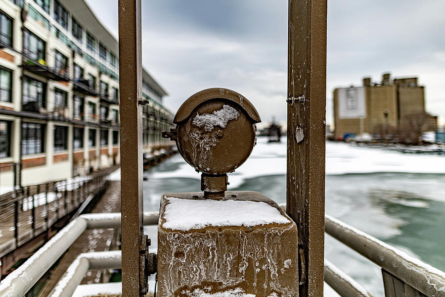 Frozen Bell Photograph by Randy Scherkenbach