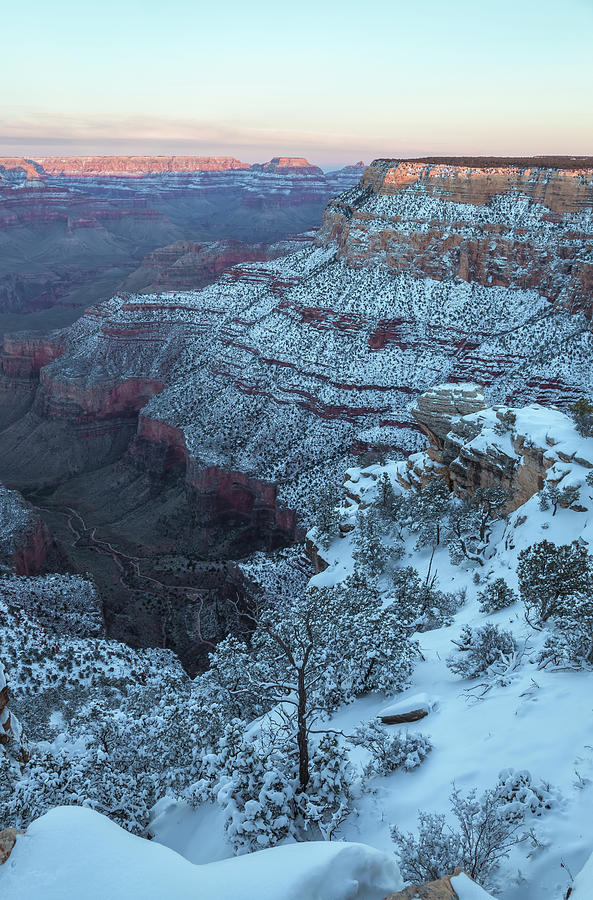 Frozen Canyon Photograph by Jonathan Nguyen