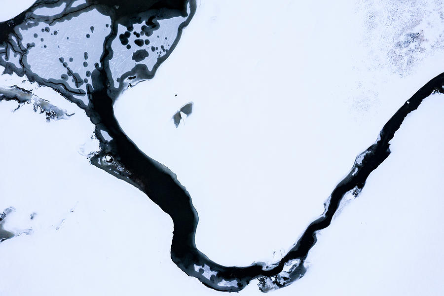 Frozen Delta Photograph by Matt Halvorson Frozen Delta Photograph by Matt Halvorson