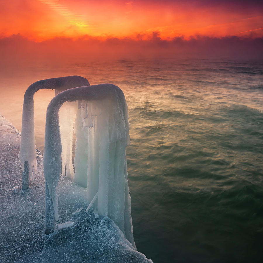 Frozen Photograph by Evgeni Dinev