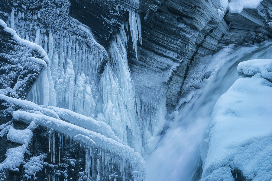 Frozen Falls Photograph by Tor-Ivar Naess