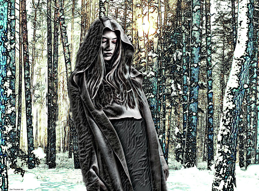 Frozen Forest Digital Art by Dan Twyman