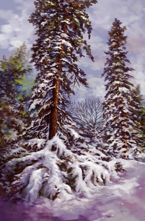 Frozen Painting by Hans Neuhart