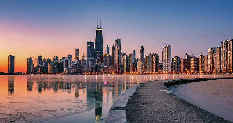 Frozen in Time, Chicago Photograph by Reinier Snijders