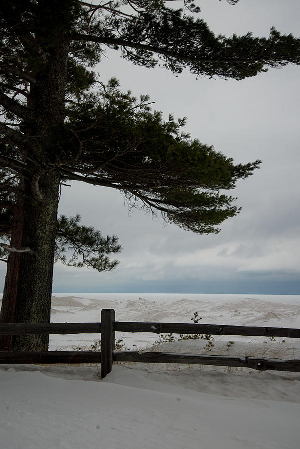 Frozen Lake Superior Photograph
