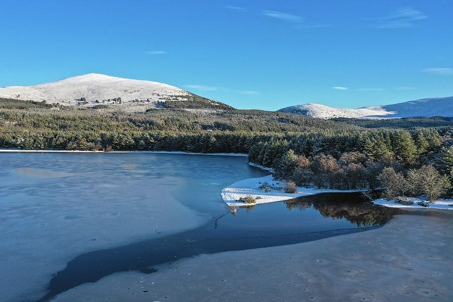 Frozen Loch Morlich Photograph by Veli Bariskan