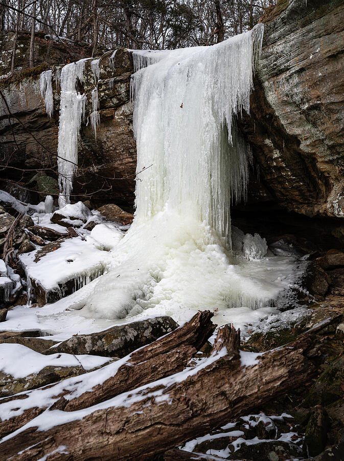 Frozen Meditation Falls Photograph by Grant Twiss Frozen Meditation Falls Photograph by Grant Twiss