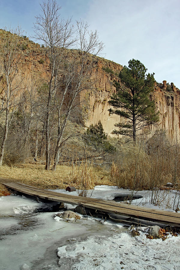 Frozen Over At Bandelier Photograph