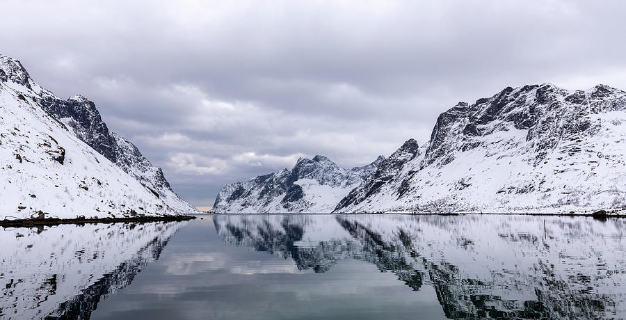 Frozen Reflections Photograph by Eirik Sorstrommen - Fine Art America