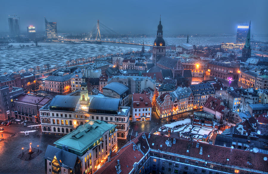 Frozen Riga Photograph by Andy Loghin Photography