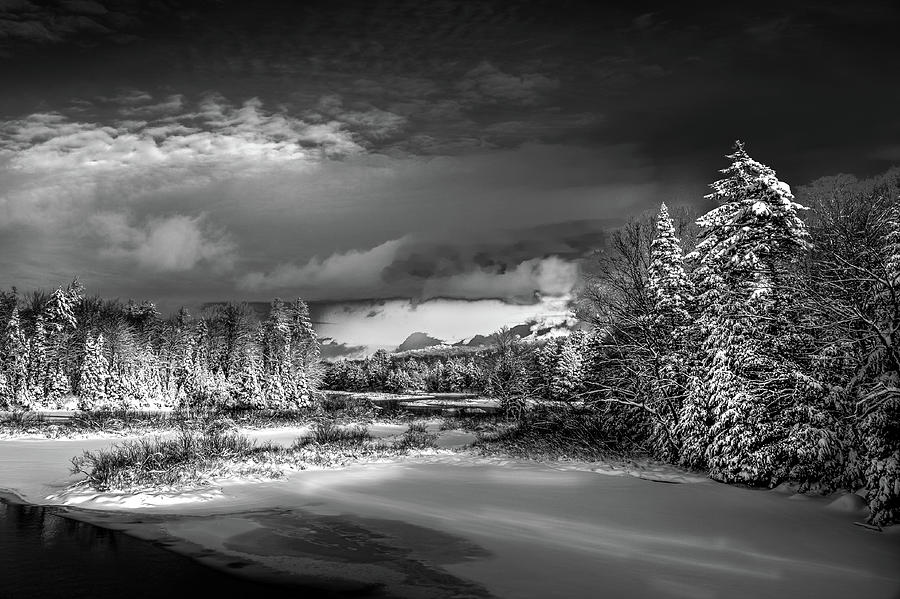 Frozen River Photograph