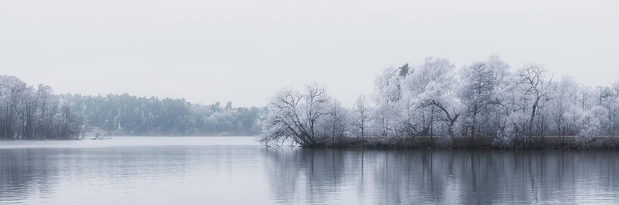 Winter Landscape by the Water Photograph by Nicklas Gustafsson