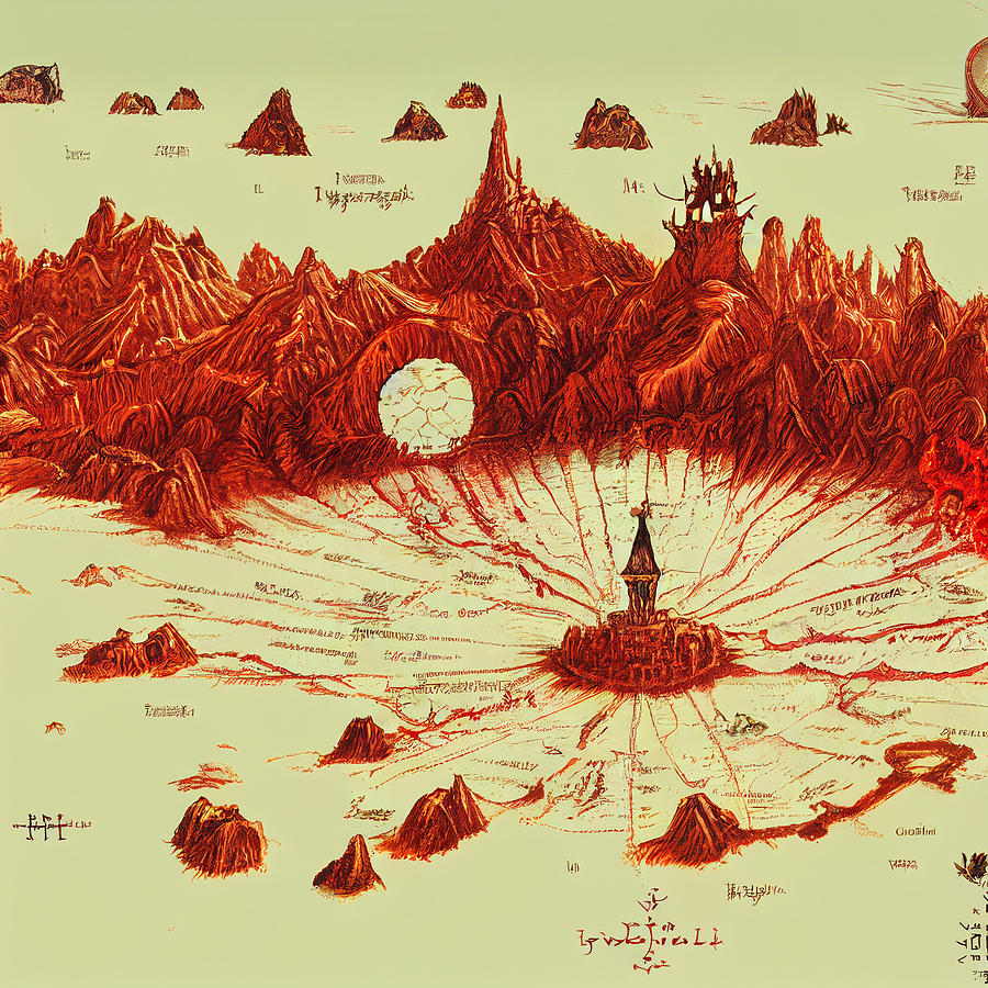 Map Of Hell Dante Inferno Frozzen Full Map Of Dantes Hell In Ghibli Style 43a86353 8adf 4c3f Aac3 Cf0dc5e3a710 Artistic Rifki