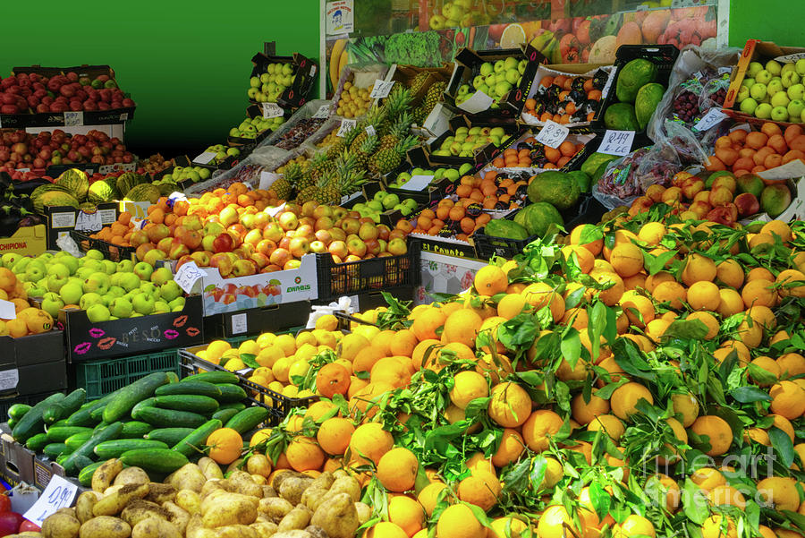 Fruit and Vegetables Photograph by Alison Chambers - Fine Art America