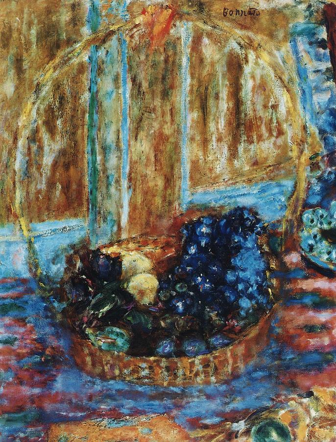 Fruit basket Painting by Pierre Bonnard - Fine Art America