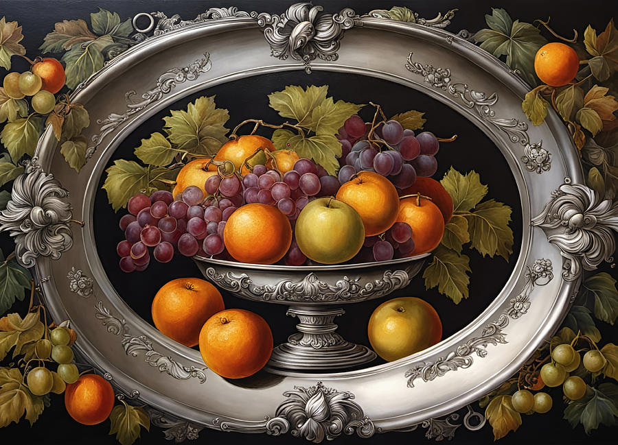 Fruit Bowl Still Life II Photograph by Cate Franklyn