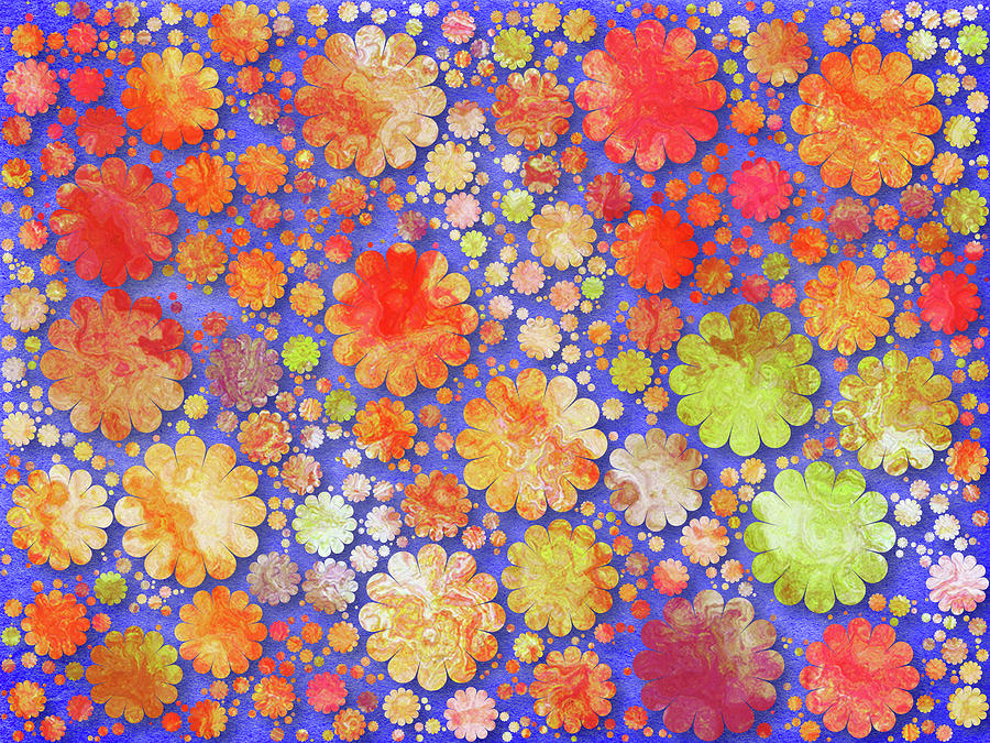 Fruitie Tootie Flowers Digital Art by Leslie Montgomery