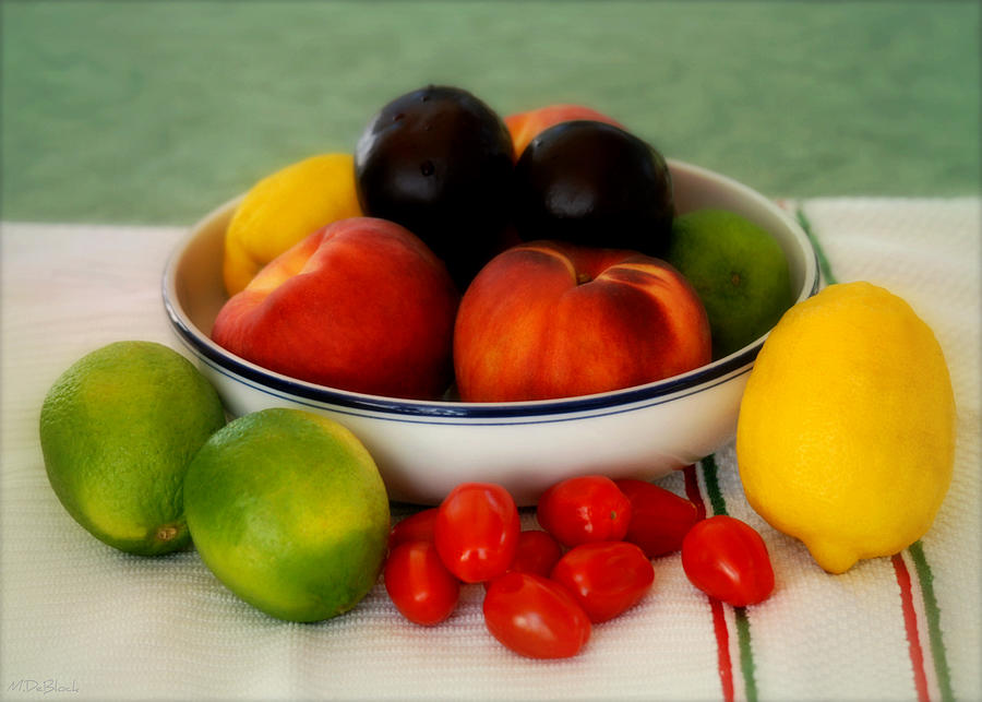 Lemon Photograph - Fruits of the Season Still Life by Marilyn DeBlock