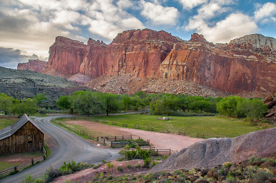Frutia at Capitol Reef  Photograph by Matthew Irvin