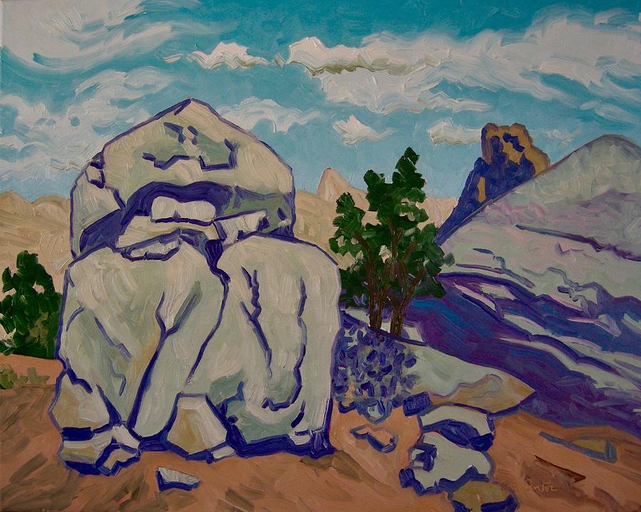 Capitol Reef National Park Painting - Frying Pan Canyon by Evan Cantor