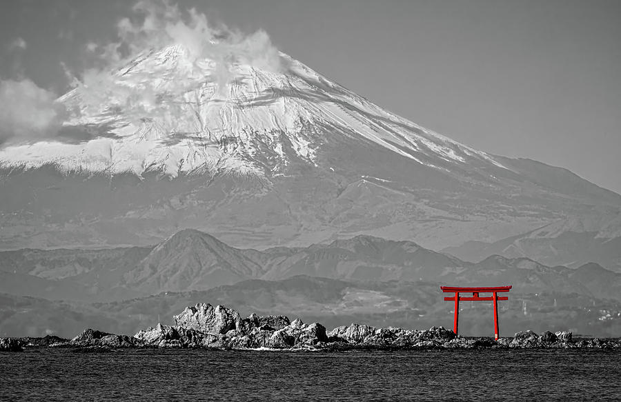Fuji 1 select color Photograph by Bill Chizek
