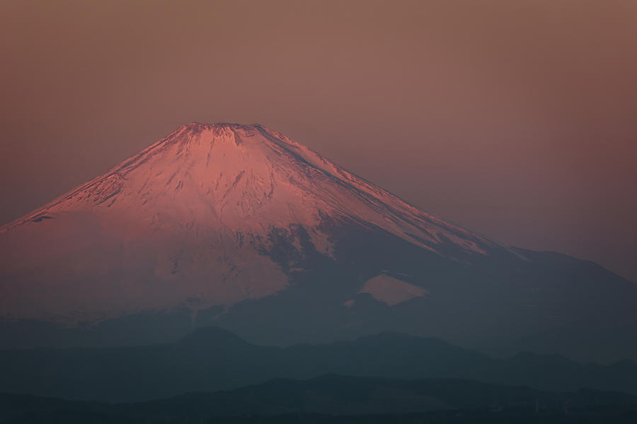 Fuji Morning Photograph by Bill Chizek