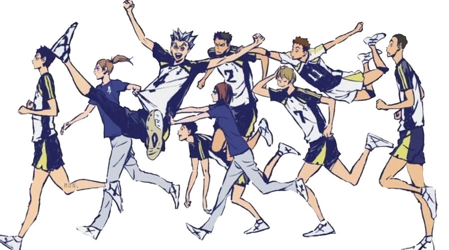 Fukurodani Haikyuu Poster Painting by Phillips Thomas - Pixels