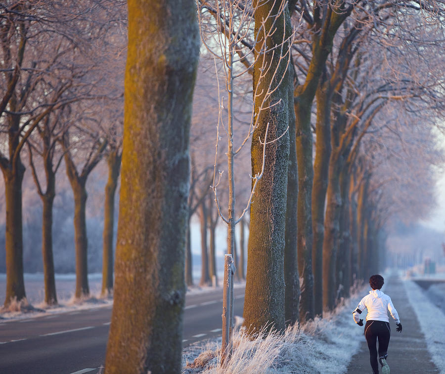 Full Length Of A Woman Running On Footpath In City Photograph by Paulien Tabak / EyeEm Full Length Of A Woman Running On Footpath In City Photograph by Paulien Tabak / EyeEm