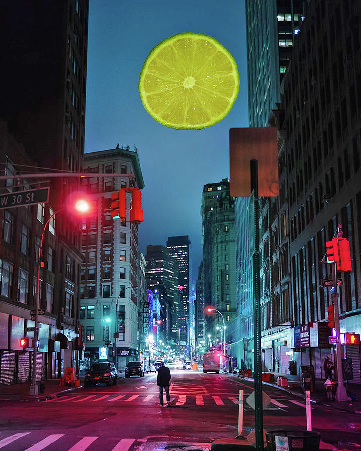 Full Lime Rising Digital Art by John Vincent Palozzi