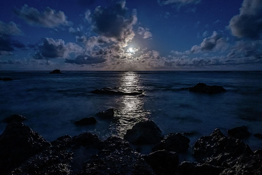Full Moon Rise- Tagachang Beach, Guam Photograph by Brian Anderson Full Moon Rise- Tagachang Beach, Guam Photograph by Brian Anderson