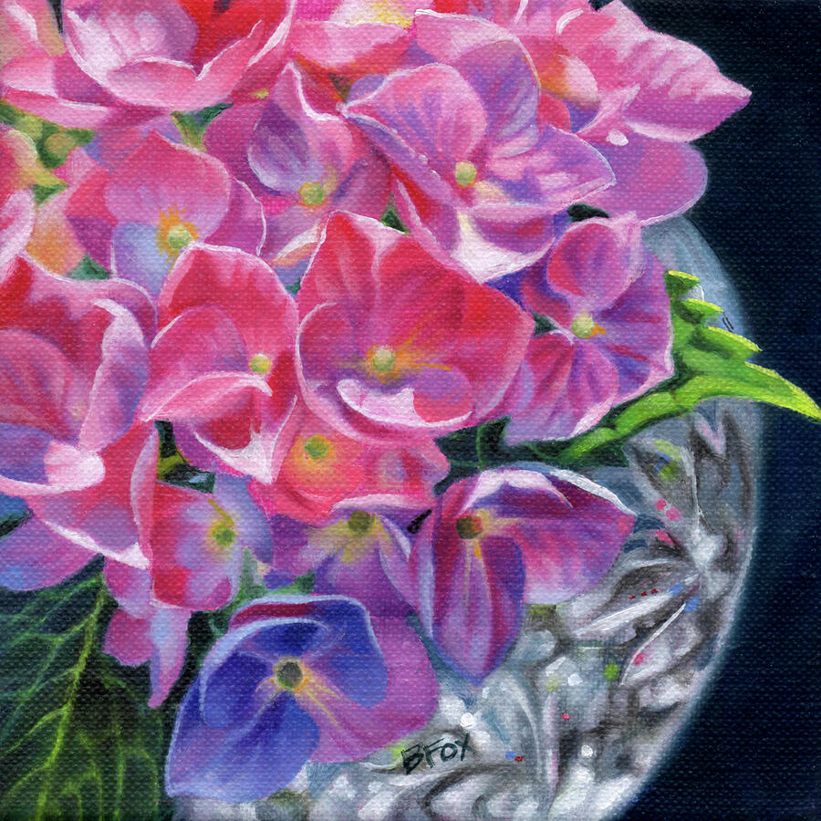 Flower Painting - Full of Grace by Barbara Fox