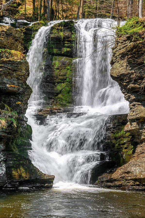Fulmer falls Photograph by Anthony Sacco