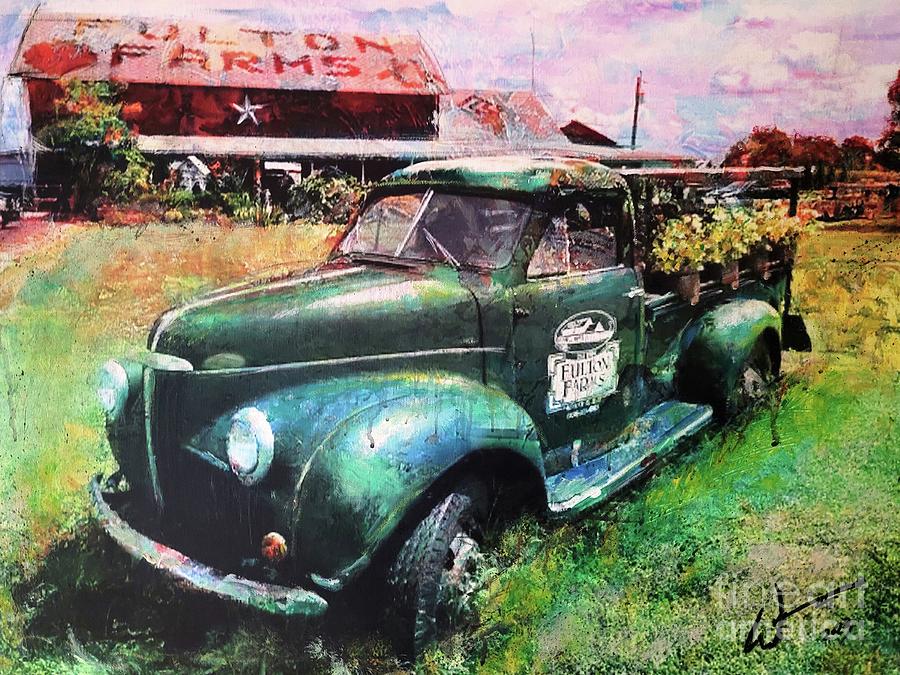 Farm Mixed Media - Fulton Farms by William Smith