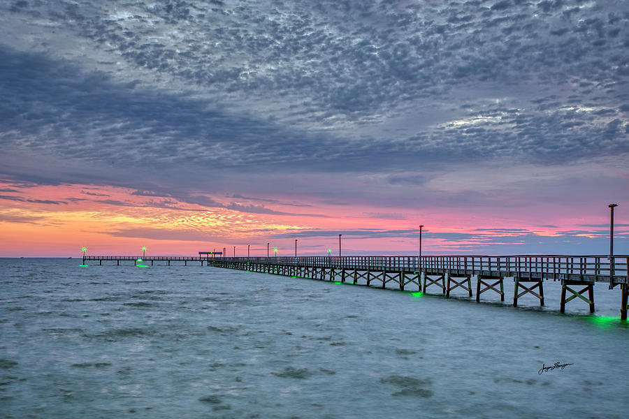 Pier Photograph - Fulton Harbor Sunrise by Jurgen Lorenzen