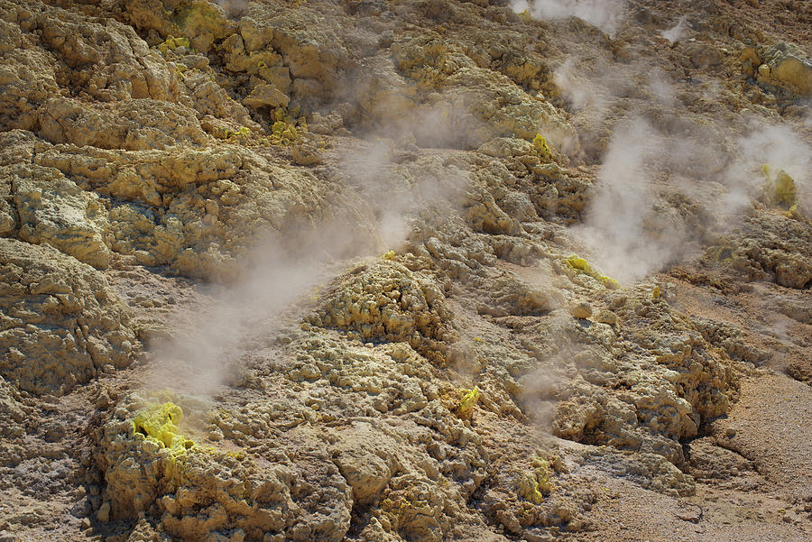 Fumaroles Photograph by Karampotakis Fine Art America