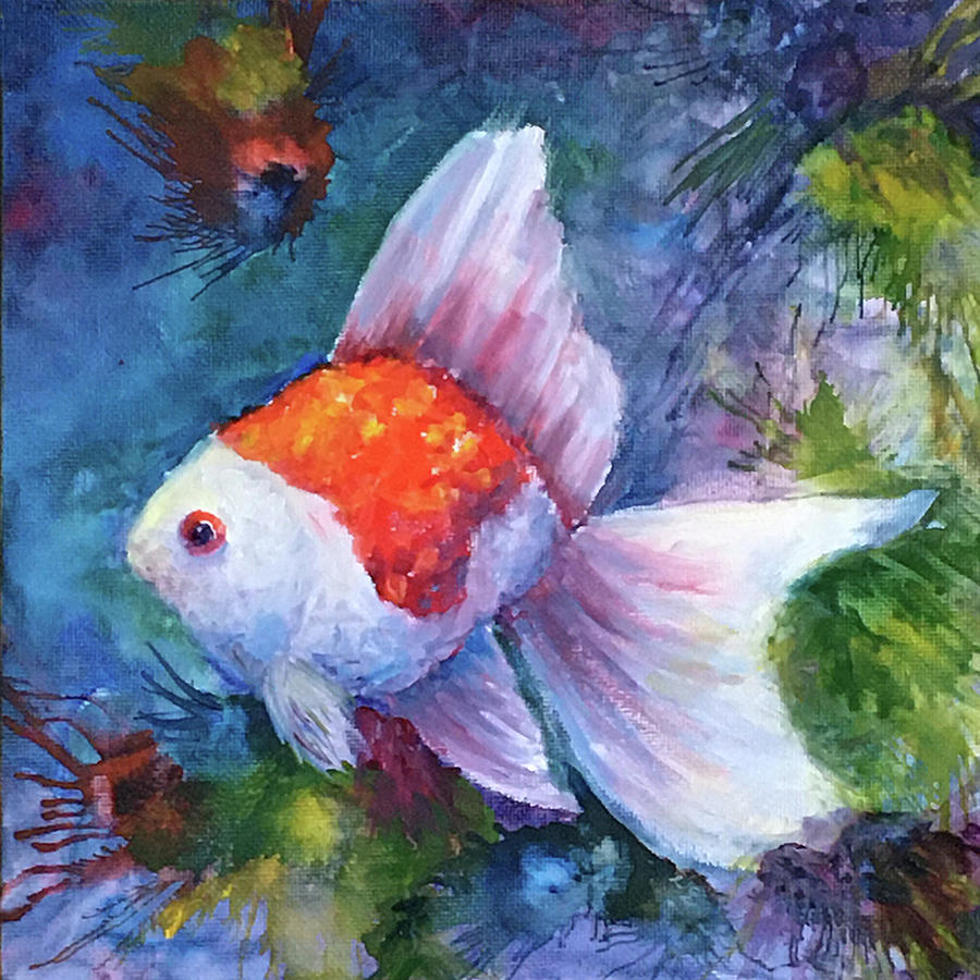 Fun Fish Painting by Art by Carol May