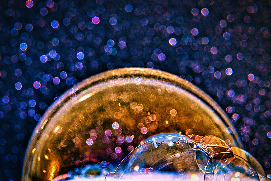 Fun with Soap Bubbles #3 Photograph by Stuart Litoff