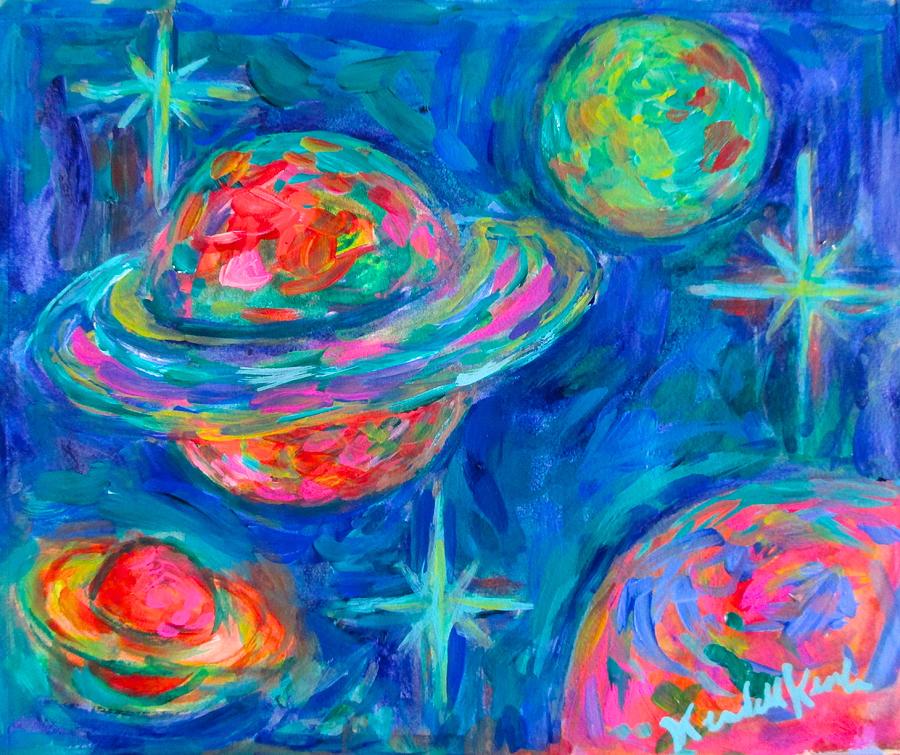 Fun with Space Painting by Kendall Kessler