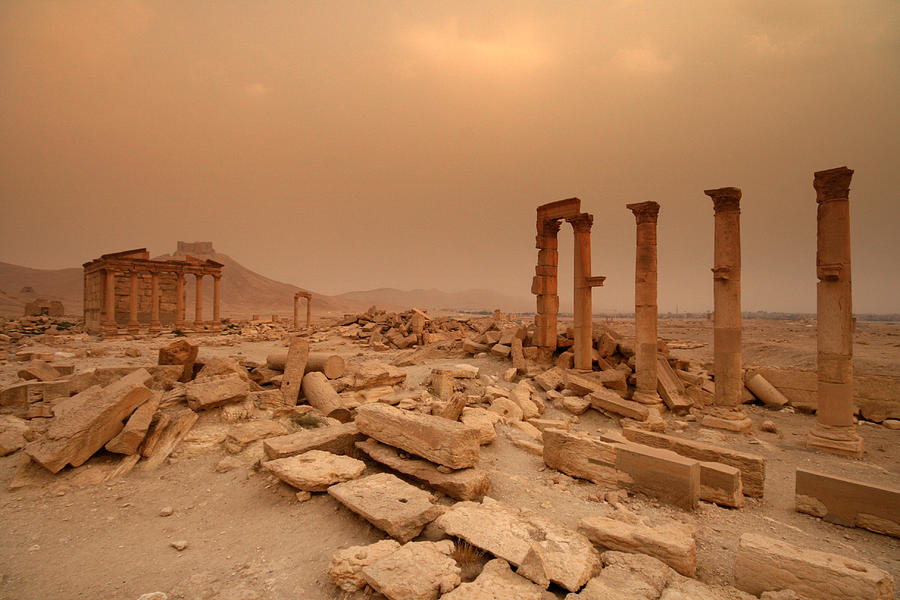 Funerary Temple at Palmyra, Syria Photograph by Joe & Clair Carnegie / Libyan Soup